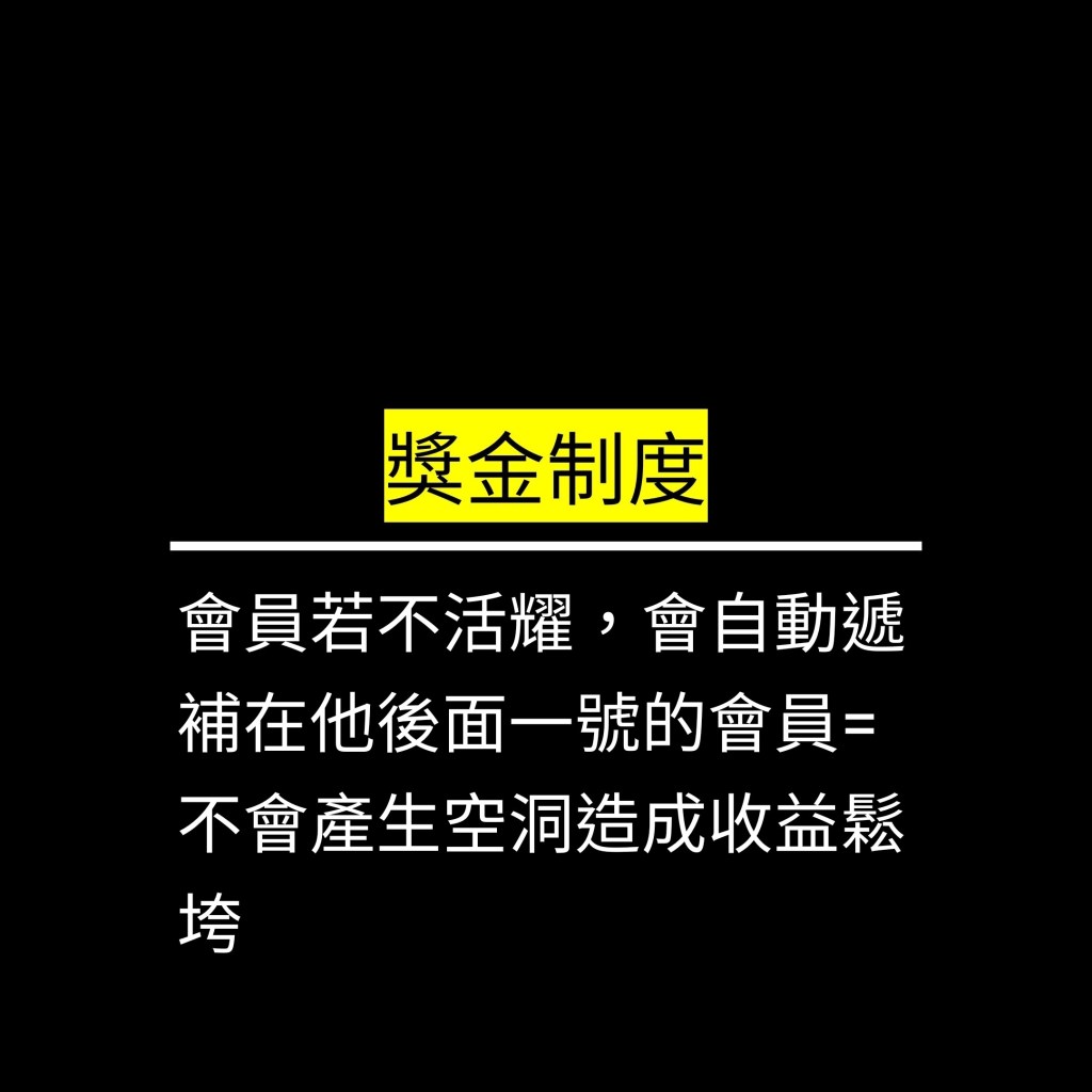 會員若不活耀，會自動遞補在他後面一號的會員=不會產生空洞造成收益鬆垮✪LiveGood✪